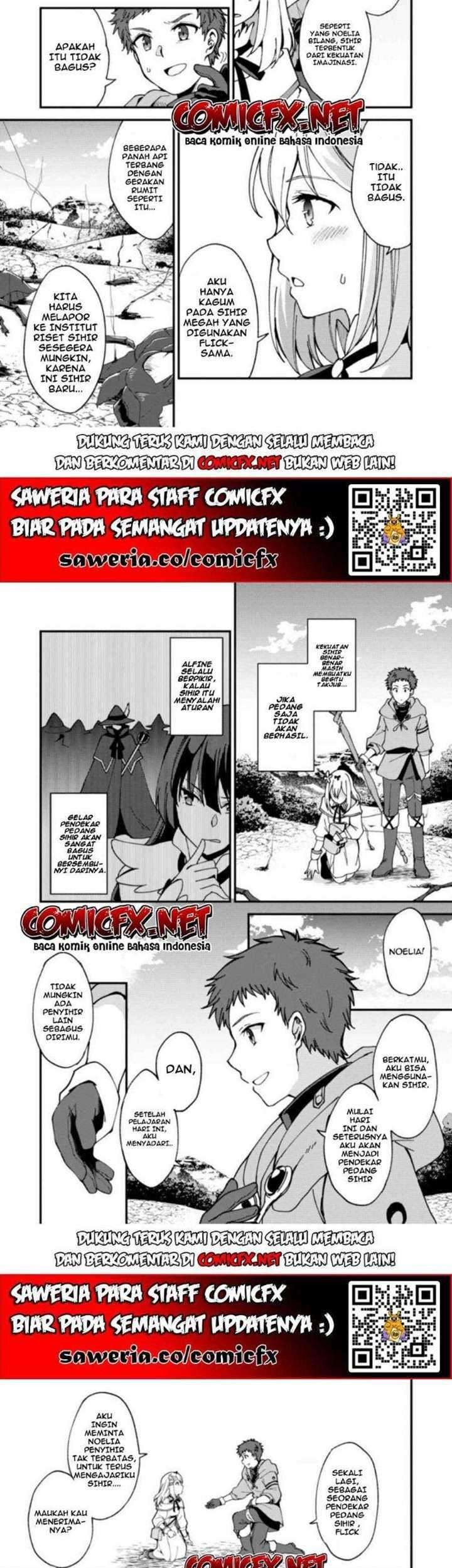 A Sword Master Childhood Friend Power Harassed Me Harshly, So I Broke off Our Relationship and Make a Fresh Start at the Frontier as a Magic Swordsman Chapter 4.3 - halaman 2