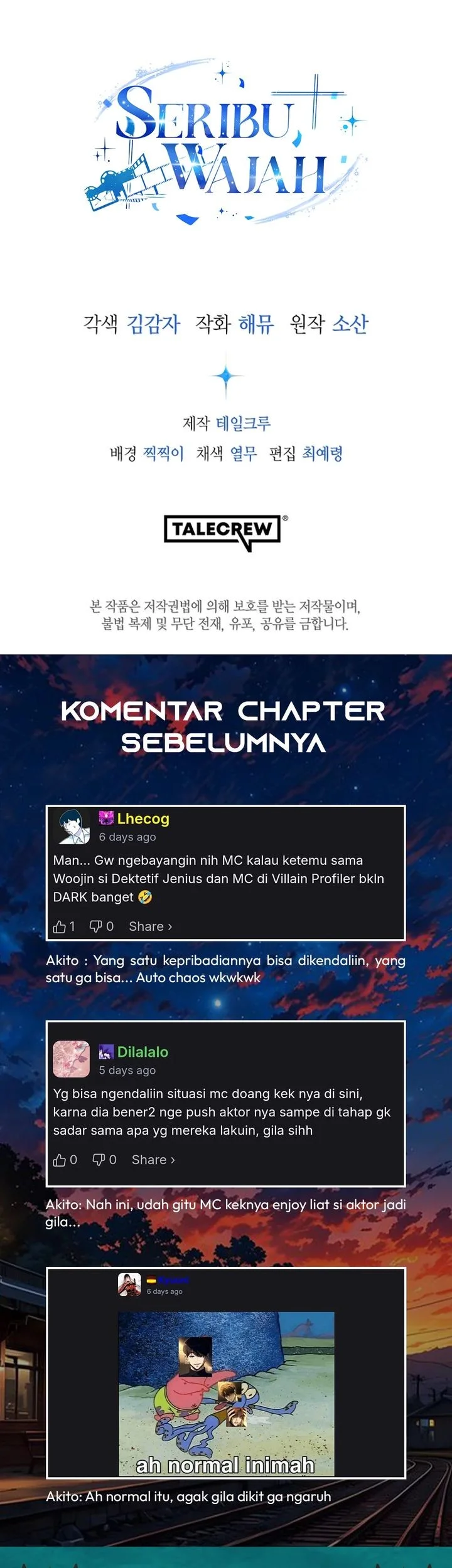A Thousand Faces Chapter 67 - halaman 70