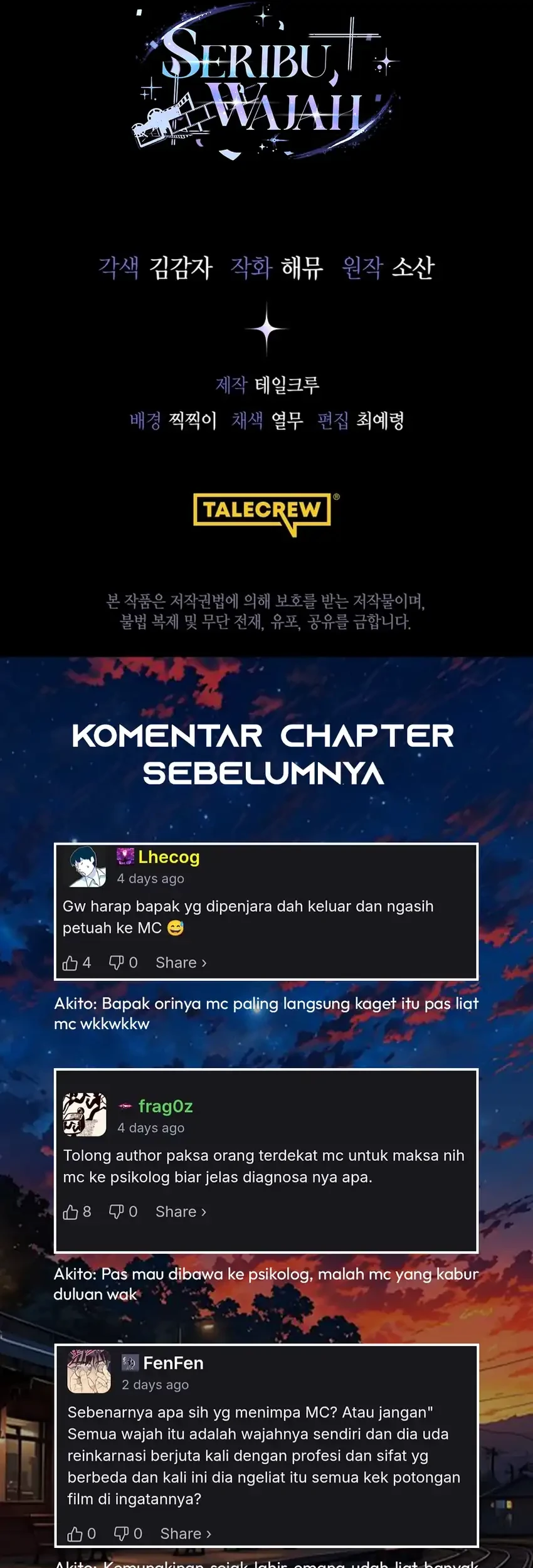 A Thousand Faces Chapter 68 - halaman 82