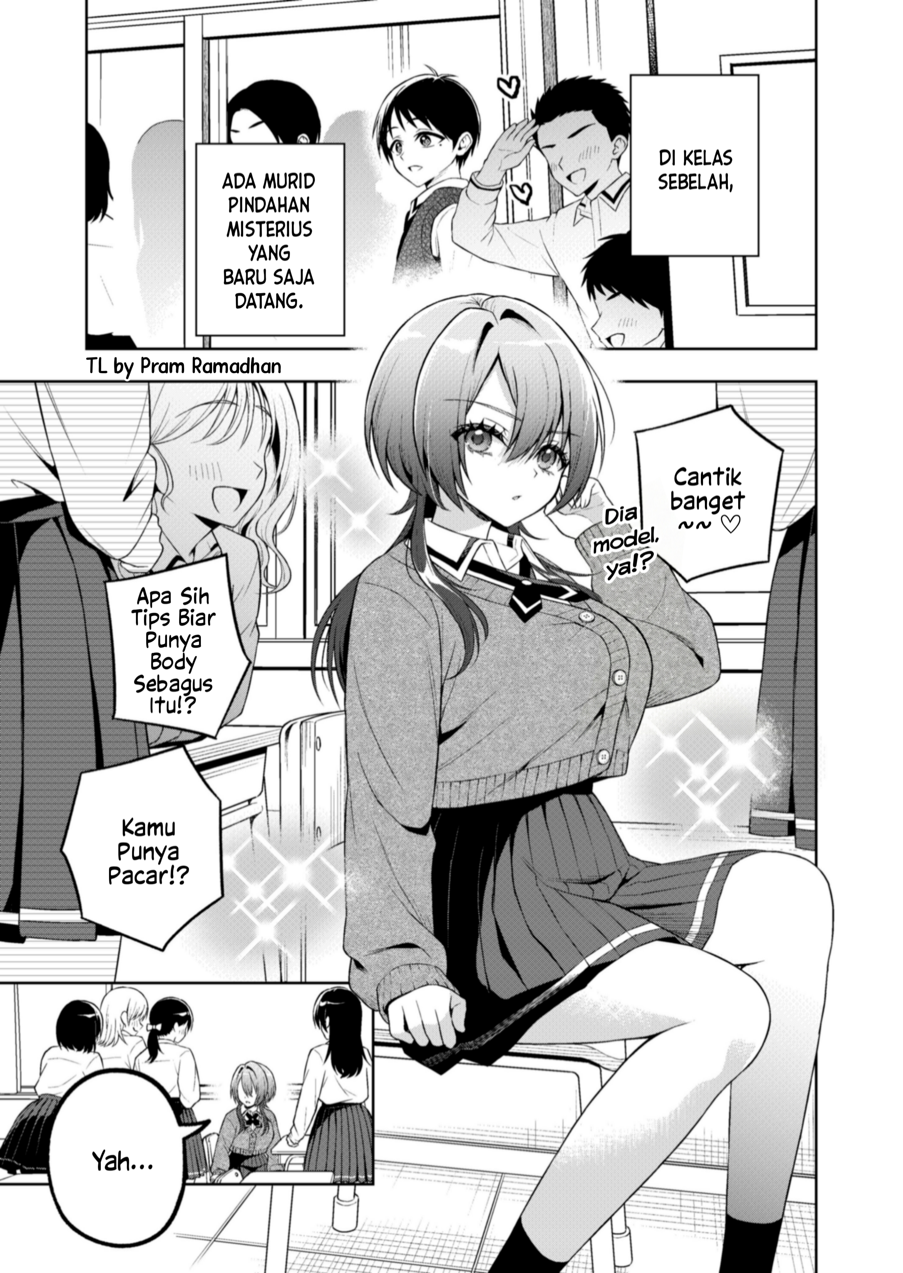 A Tom↑Boy↓ High School Girl Who Acts Way Too Much like a 4th Grade Boy — It’s Hilarious Chapter 0 - halaman 1