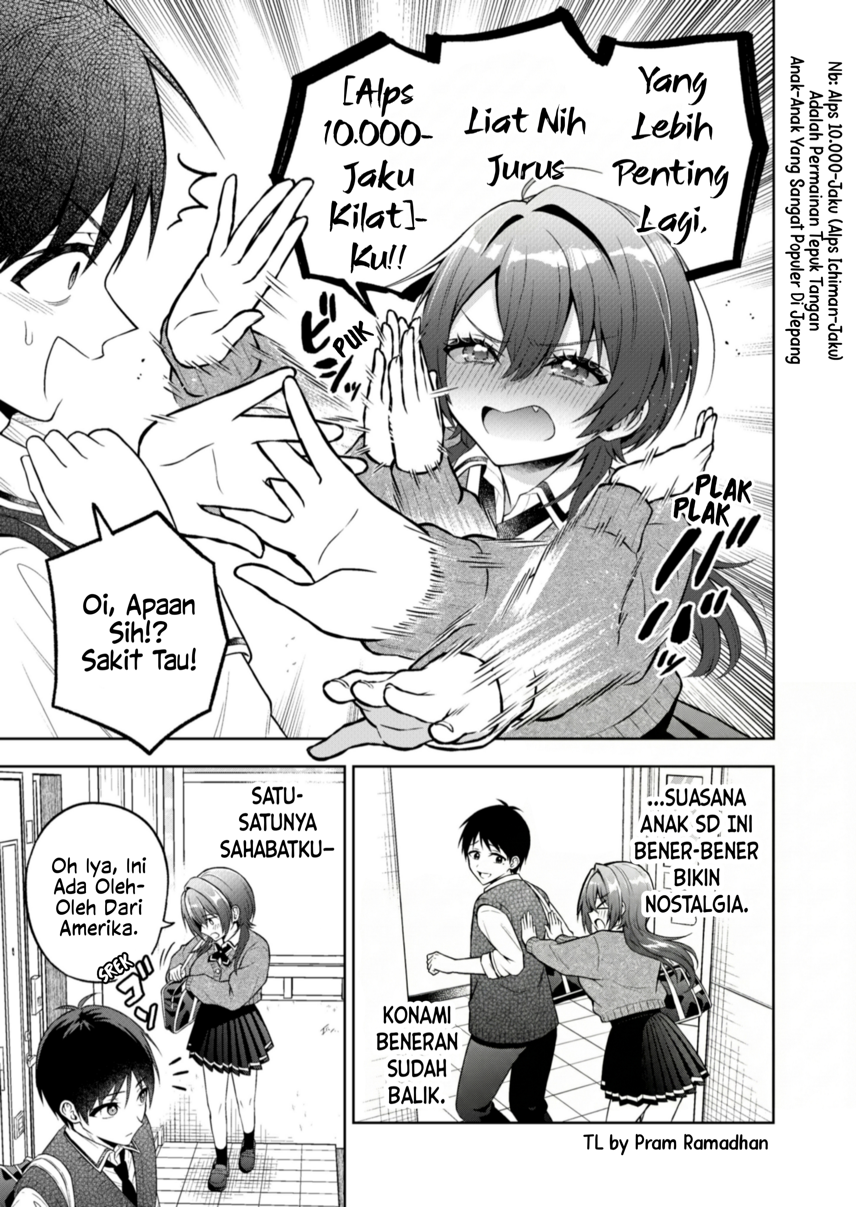 A Tom↑Boy↓ High School Girl Who Acts Way Too Much like a 4th Grade Boy — It’s Hilarious Chapter 0 - halaman 7