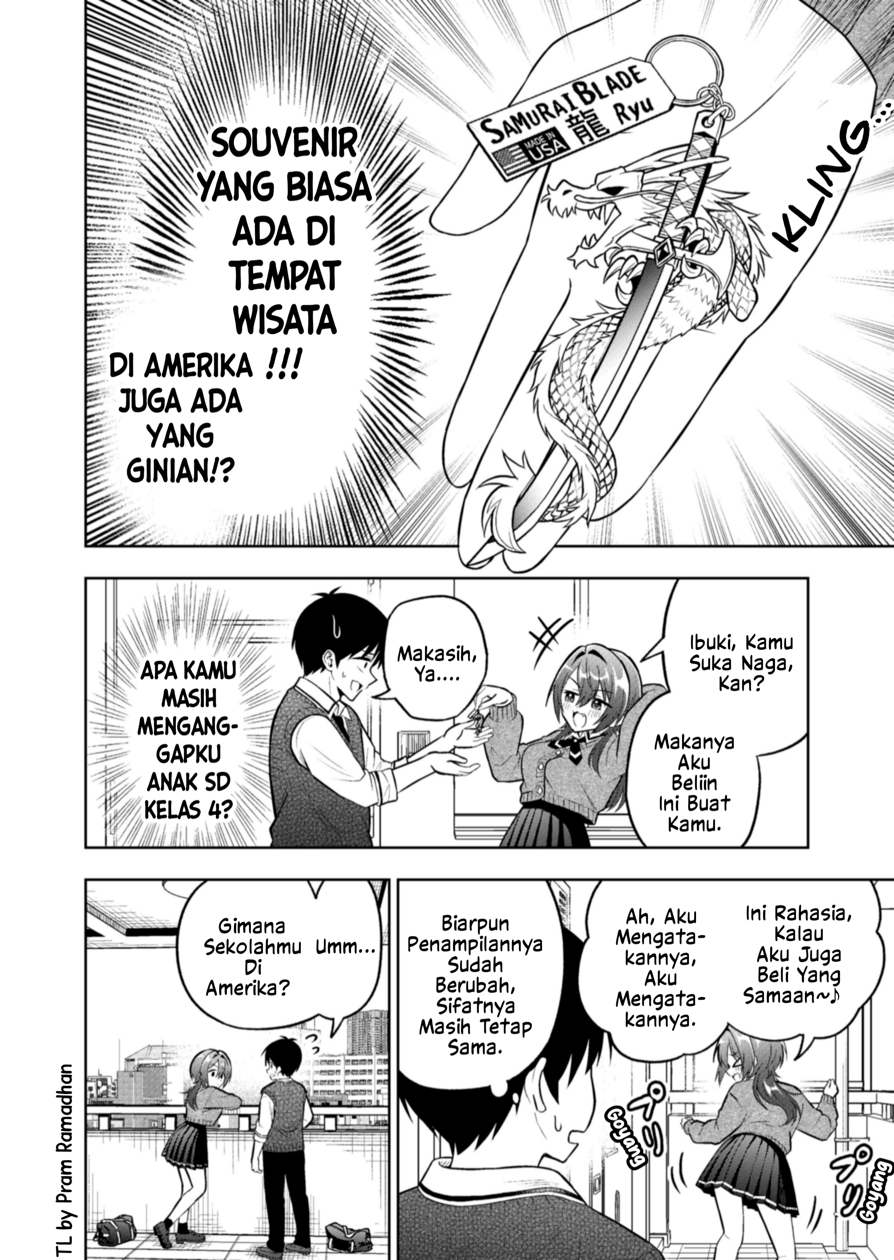 A Tom↑Boy↓ High School Girl Who Acts Way Too Much like a 4th Grade Boy — It’s Hilarious Chapter 0 - halaman 8