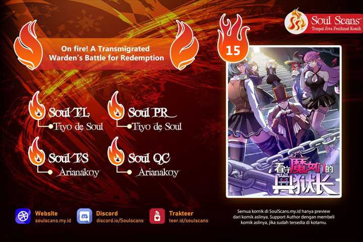 A Transmigrated Warden’s Battle for Redemption Chapter 15 - halaman 1