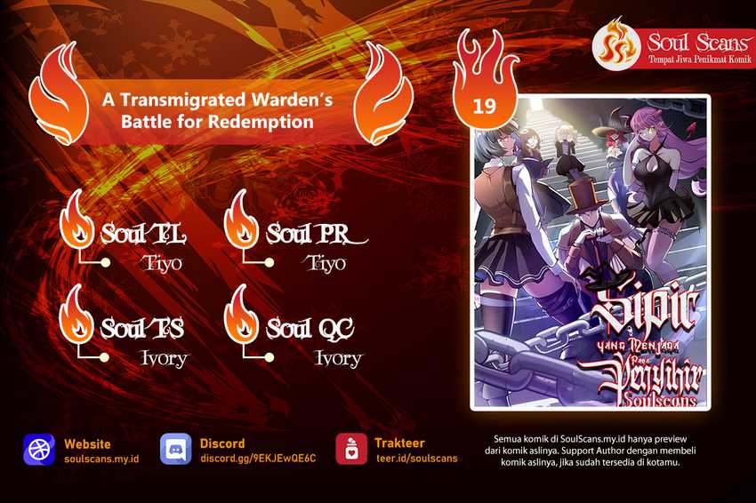 A Transmigrated Warden’s Battle for Redemption Chapter 19 - halaman 1