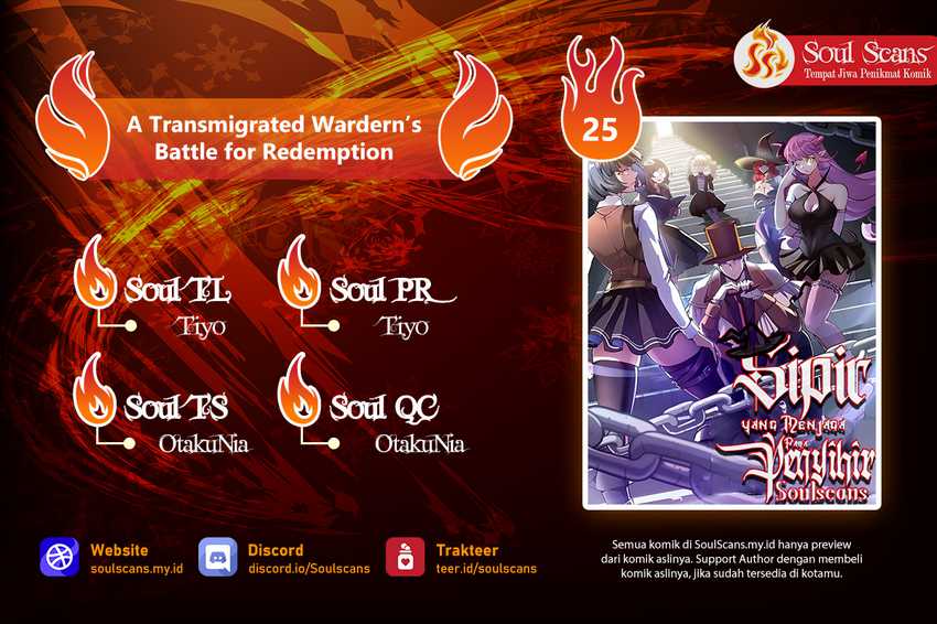 A Transmigrated Warden’s Battle for Redemption Chapter 25 - halaman 1