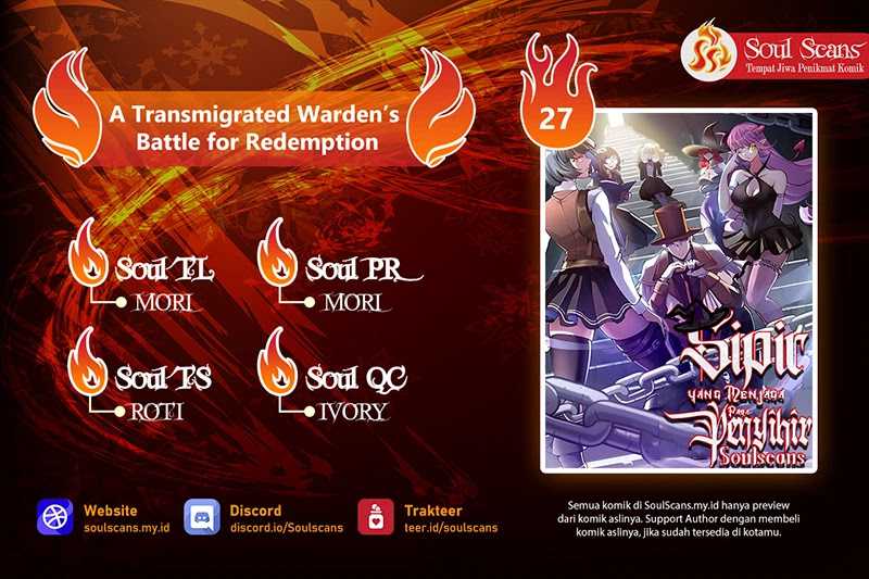 A Transmigrated Warden’s Battle for Redemption Chapter 27 - halaman 1
