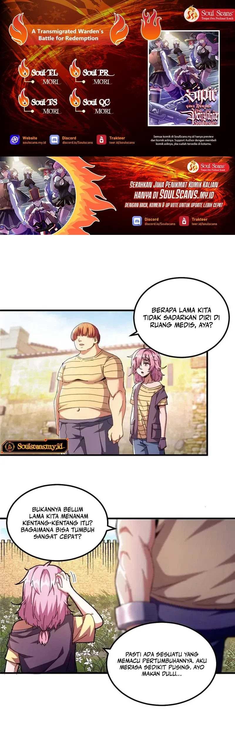 A Transmigrated Warden’s Battle for Redemption Chapter 55 - halaman 1