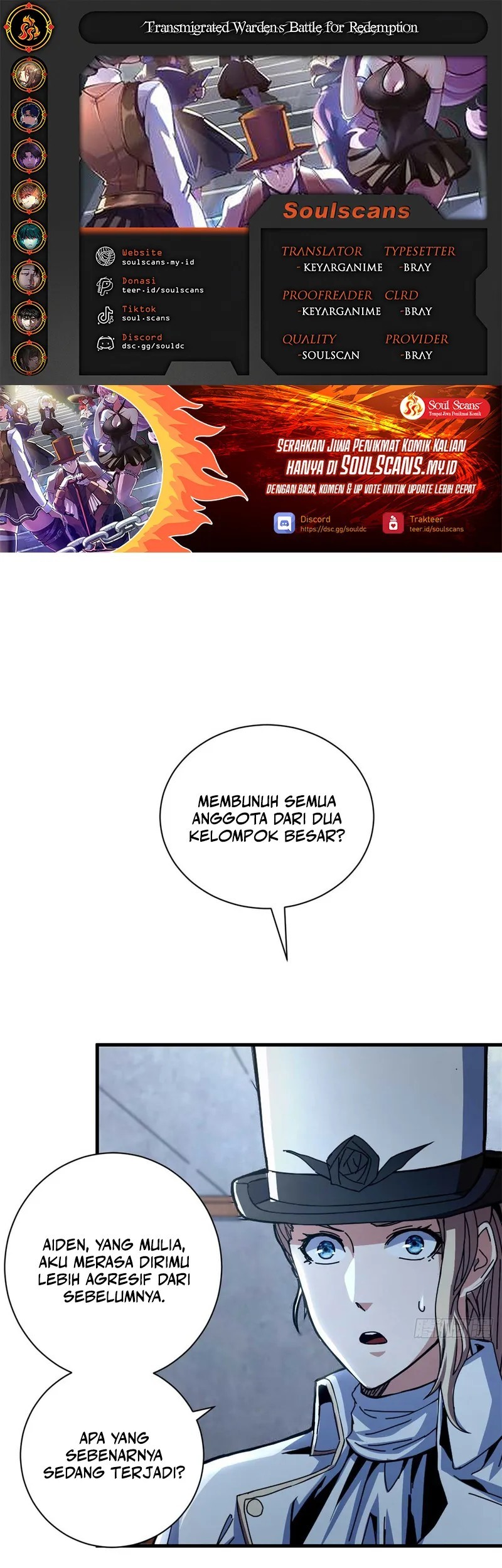 A Transmigrated Warden’s Battle for Redemption Chapter 79 - halaman 1