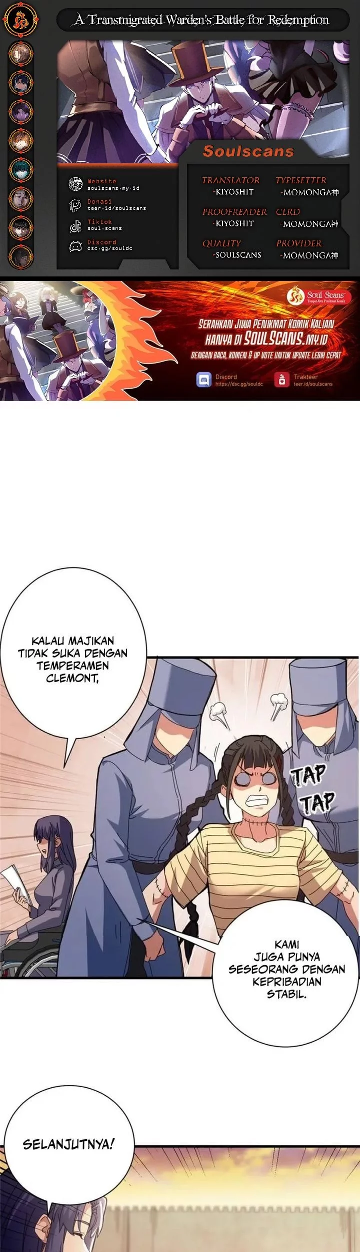 A Transmigrated Warden’s Battle for Redemption Chapter 83 - halaman 1