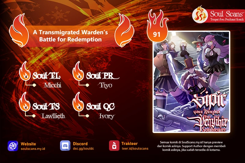 A Transmigrated Warden’s Battle for Redemption Chapter 91 - halaman 1