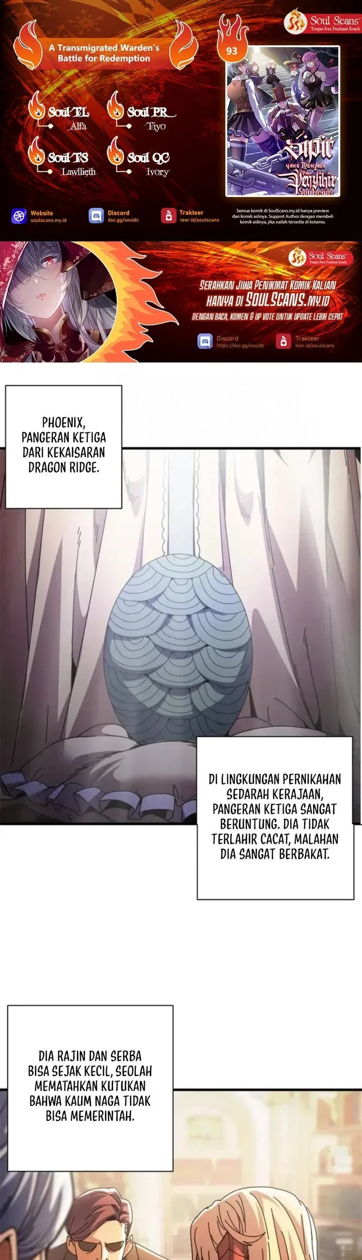 A Transmigrated Warden’s Battle for Redemption Chapter 93 - halaman 1