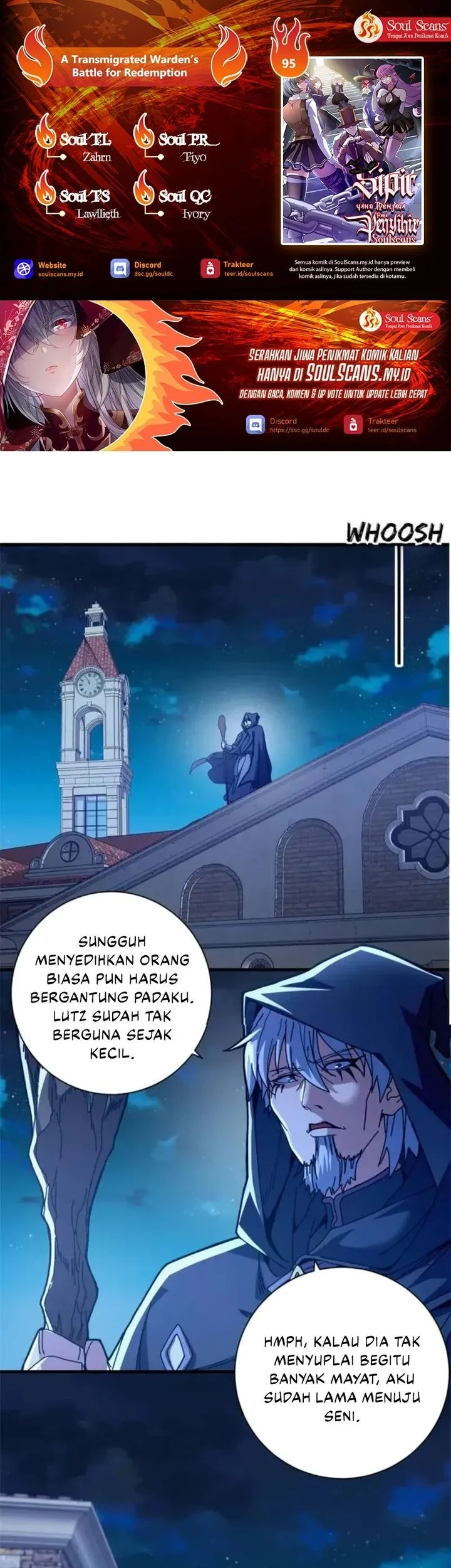 A Transmigrated Warden’s Battle for Redemption Chapter 95 - halaman 1