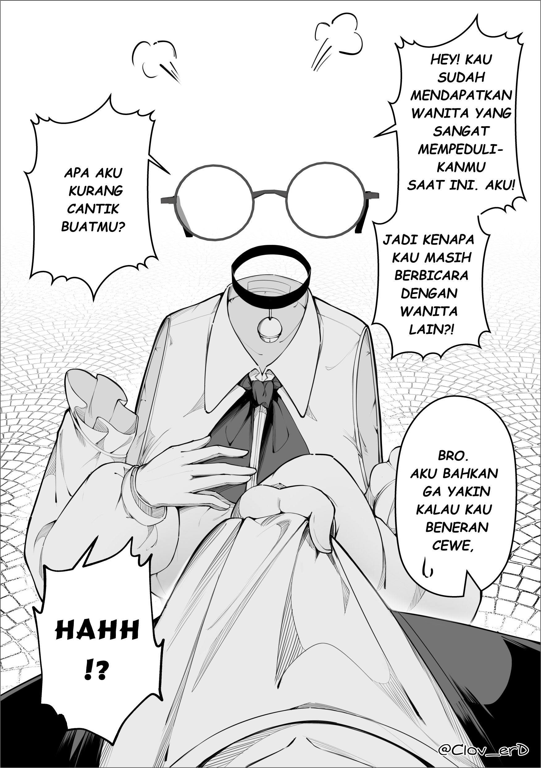 A Transparent Girl with Visible Thirst Chapter 1 - halaman 1