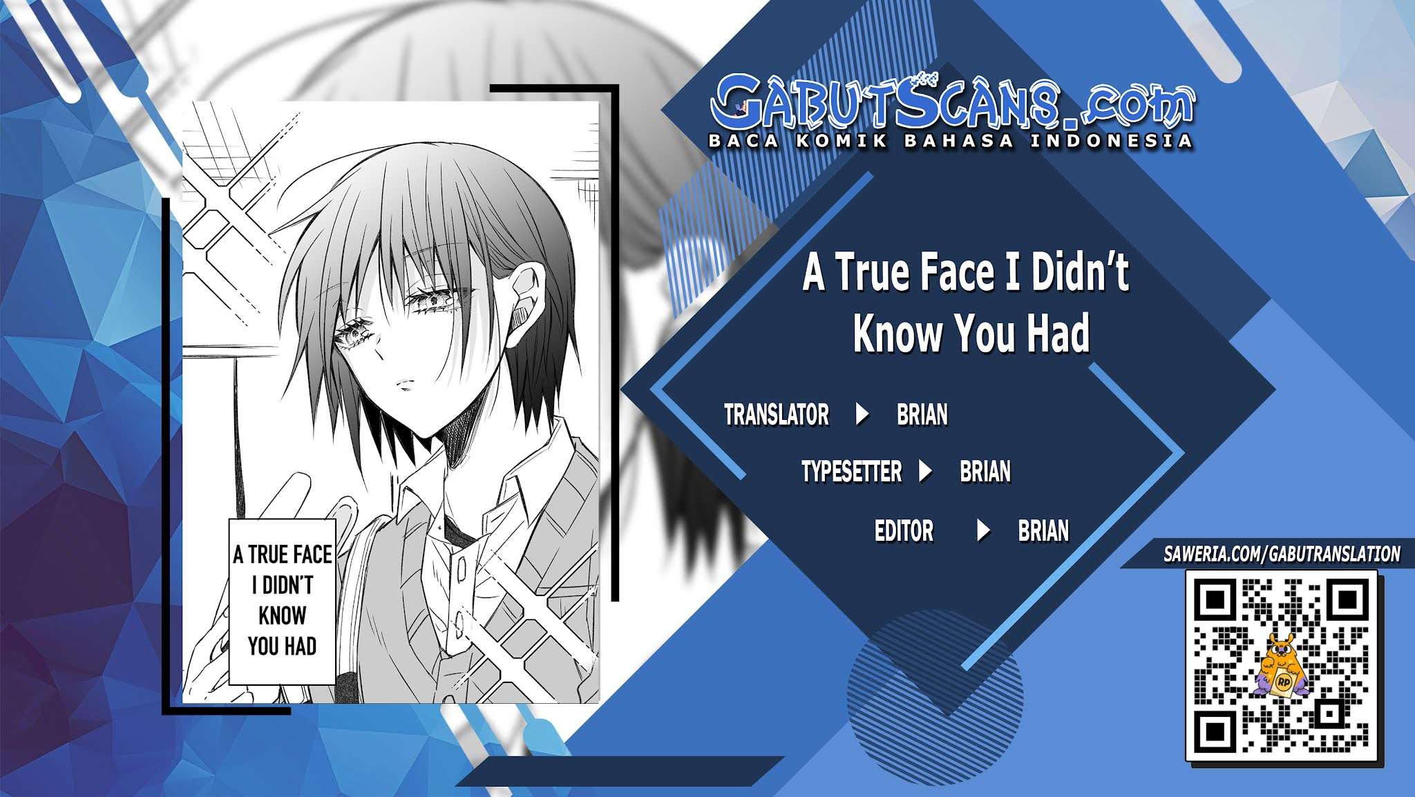 A True Face I Didn’t Know You Had Chapter 0.1 - halaman 1