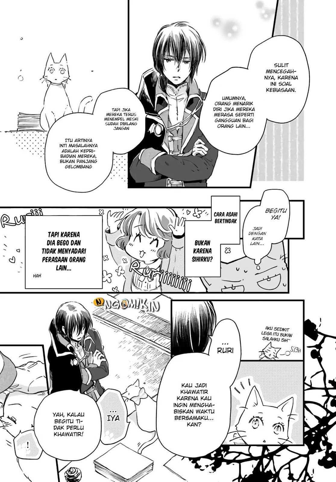 A Vengeful White Cat Lounges Around on the Dragon King’s Lap Chapter 9 - halaman 19