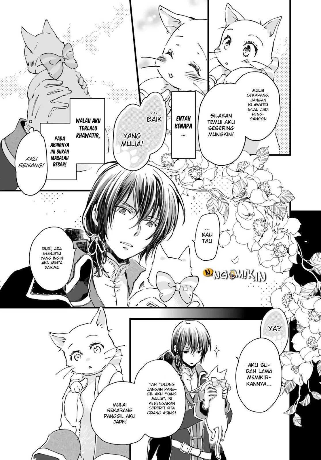 A Vengeful White Cat Lounges Around on the Dragon King’s Lap Chapter 9 - halaman 21