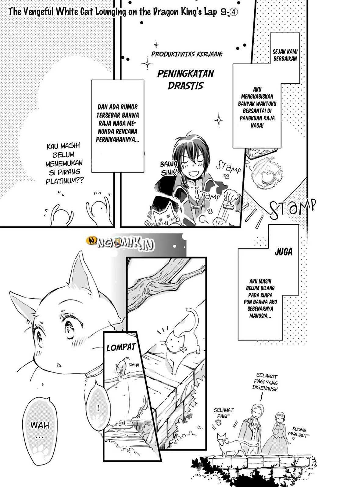 A Vengeful White Cat Lounges Around on the Dragon King’s Lap Chapter 9 - halaman 23