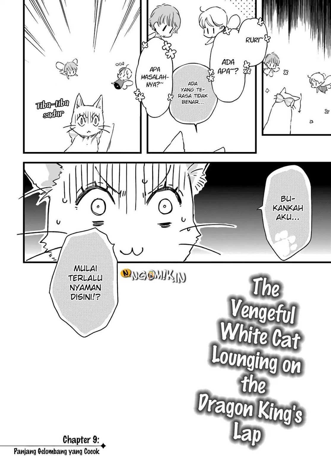 A Vengeful White Cat Lounges Around on the Dragon King’s Lap Chapter 9 - halaman 4