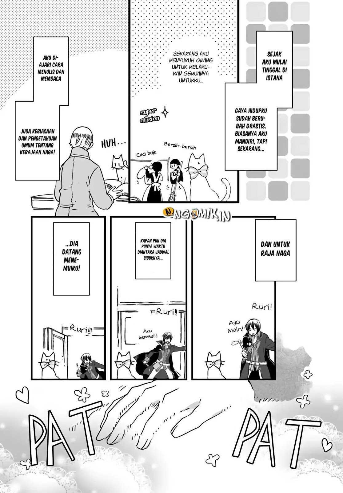 A Vengeful White Cat Lounges Around on the Dragon King’s Lap Chapter 9 - halaman 5
