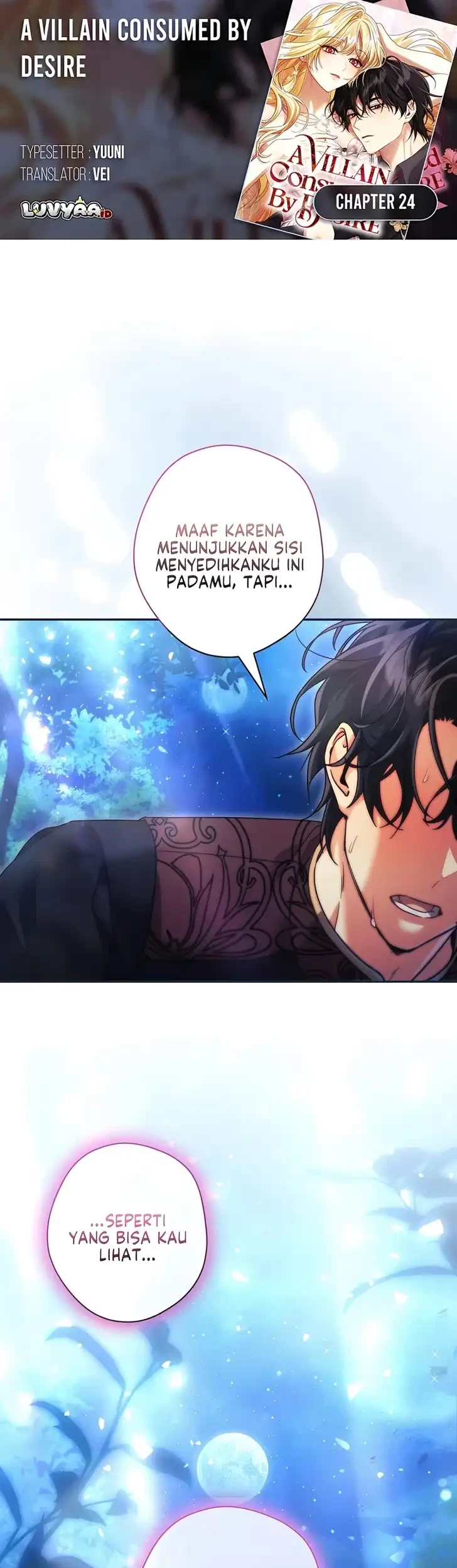 A Villain Consumed by Desire Chapter 24 - halaman 1
