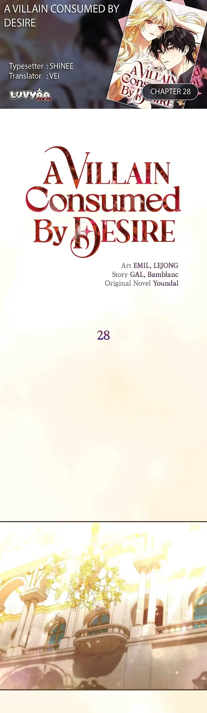 A Villain Consumed by Desire Chapter 28 - halaman 1