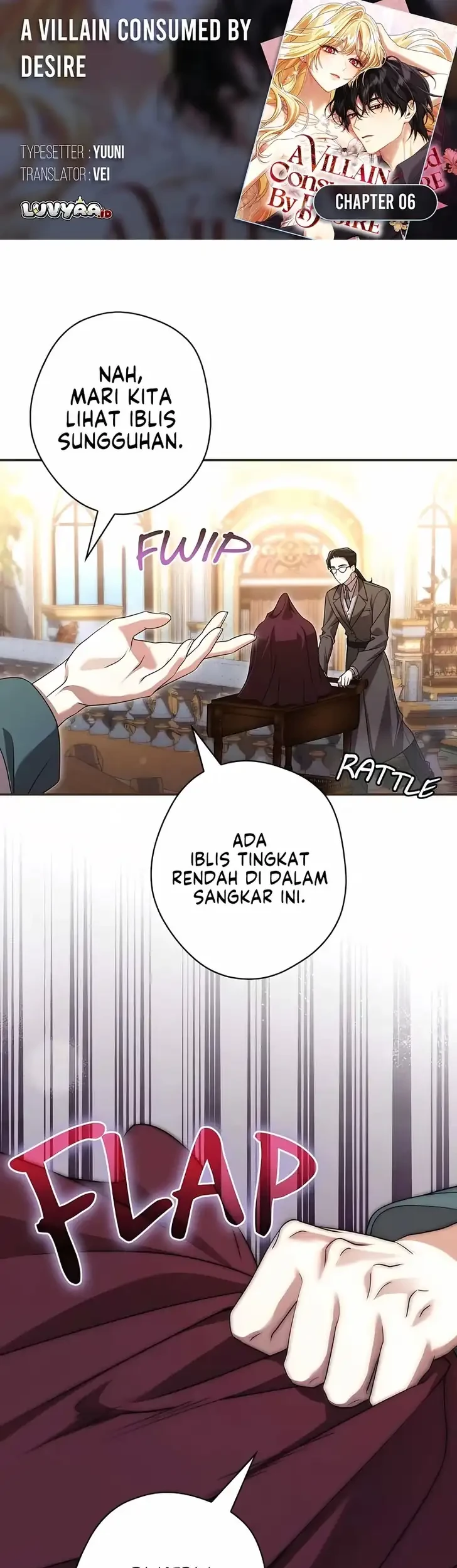 A Villain Consumed by Desire Chapter 6 - halaman 1