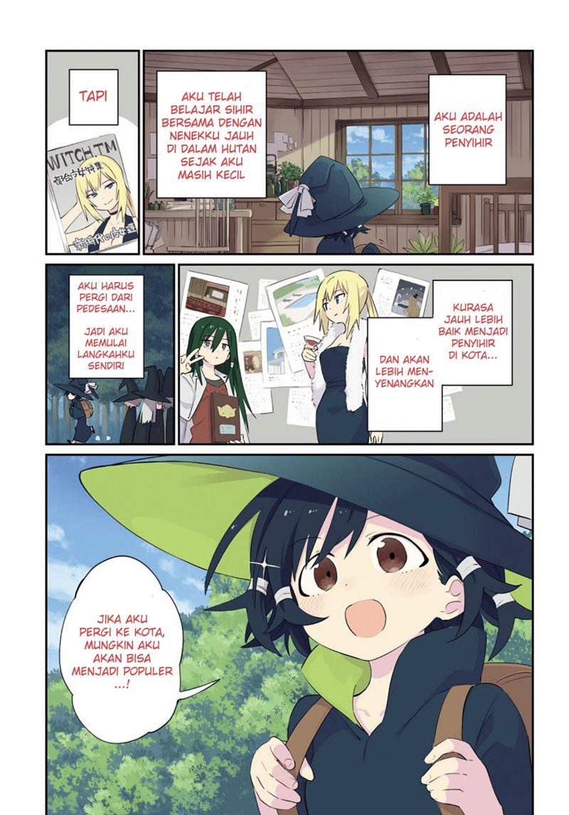 A Witch’s Life in a Six-Tatami Room Chapter 0.1 - halaman 1