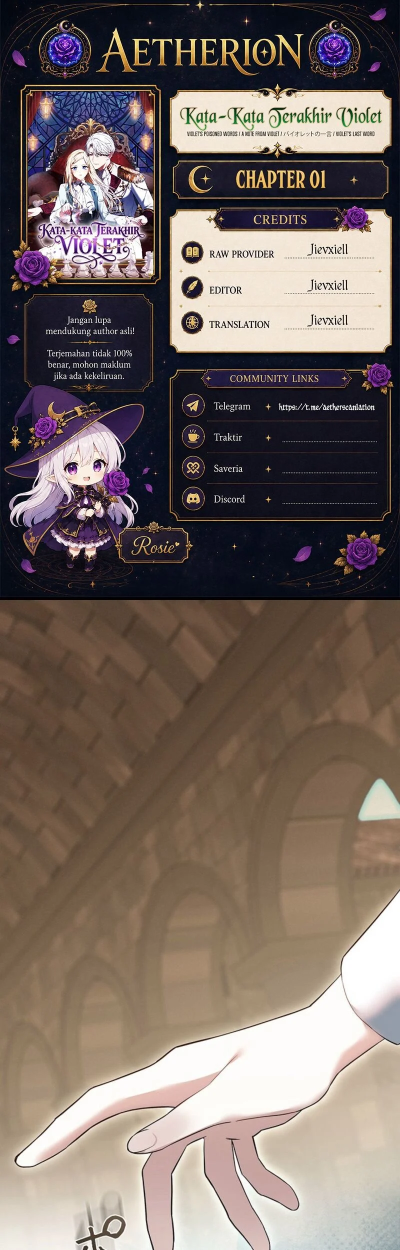 A Word from Violet Chapter 1 - halaman 1