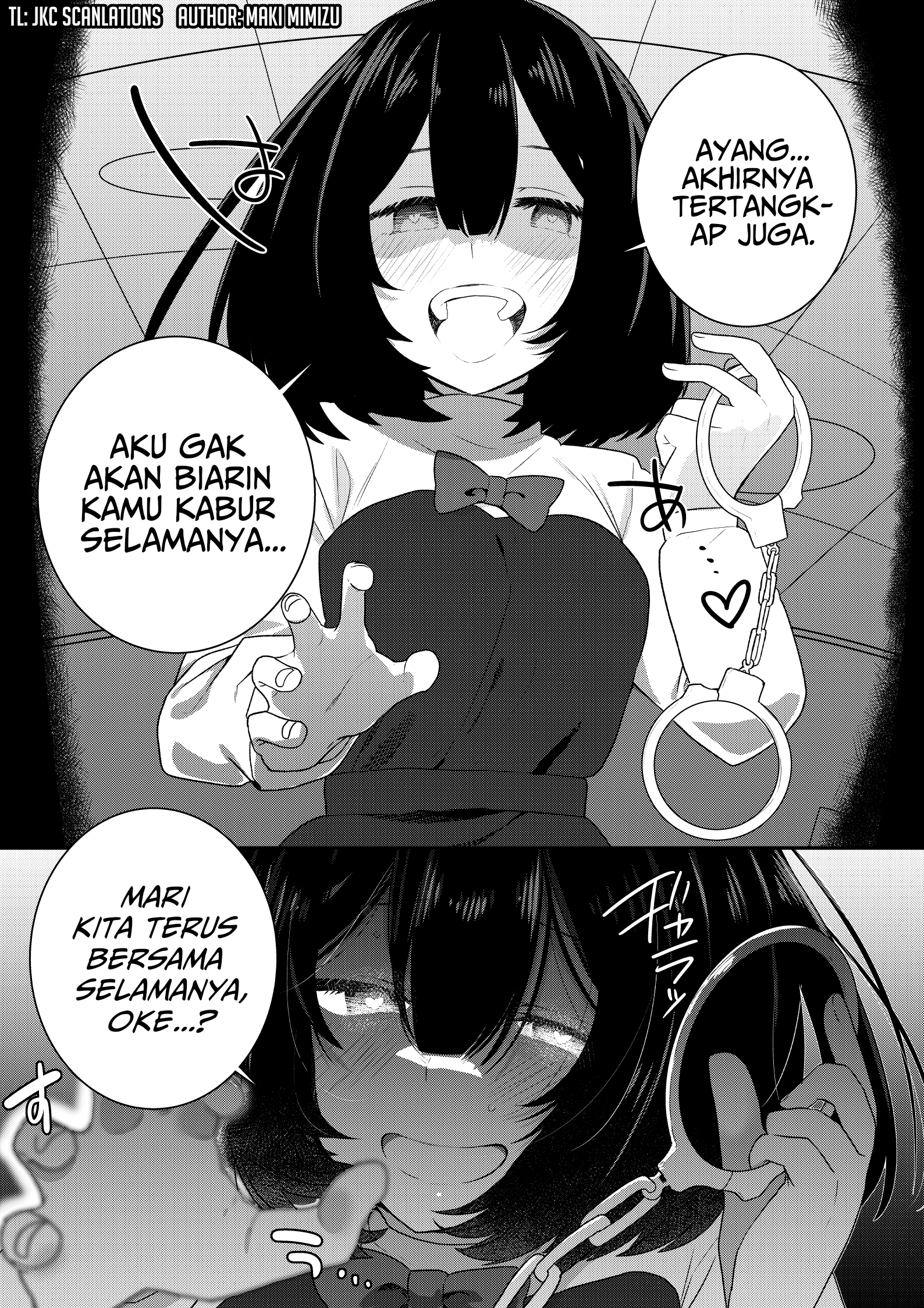 A Yandere Girl Who Is Not Very Good at Being Yandere Chapter 1 - halaman 1