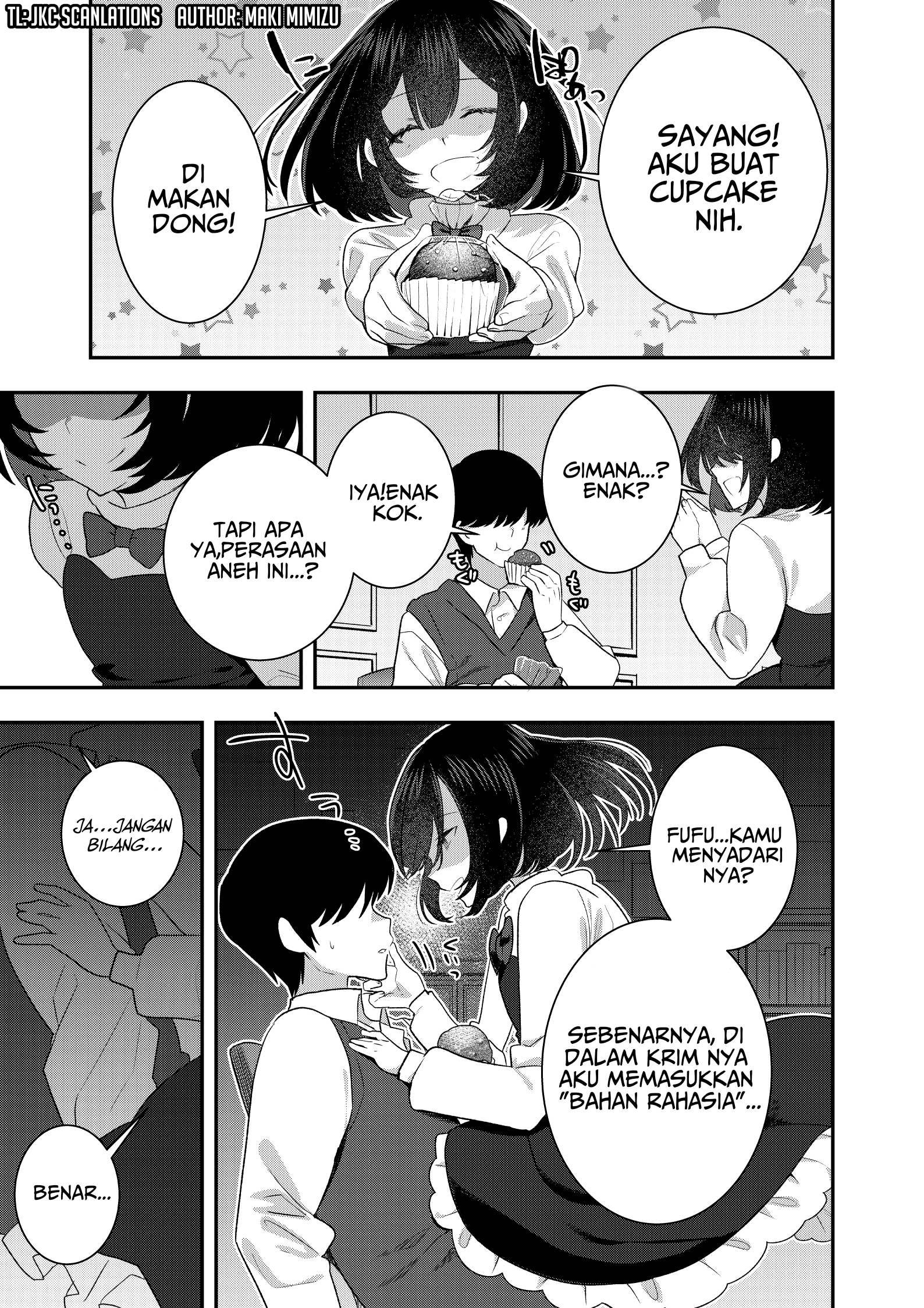 A Yandere Girl Who Is Not Very Good at Being Yandere Chapter 4 - halaman 1