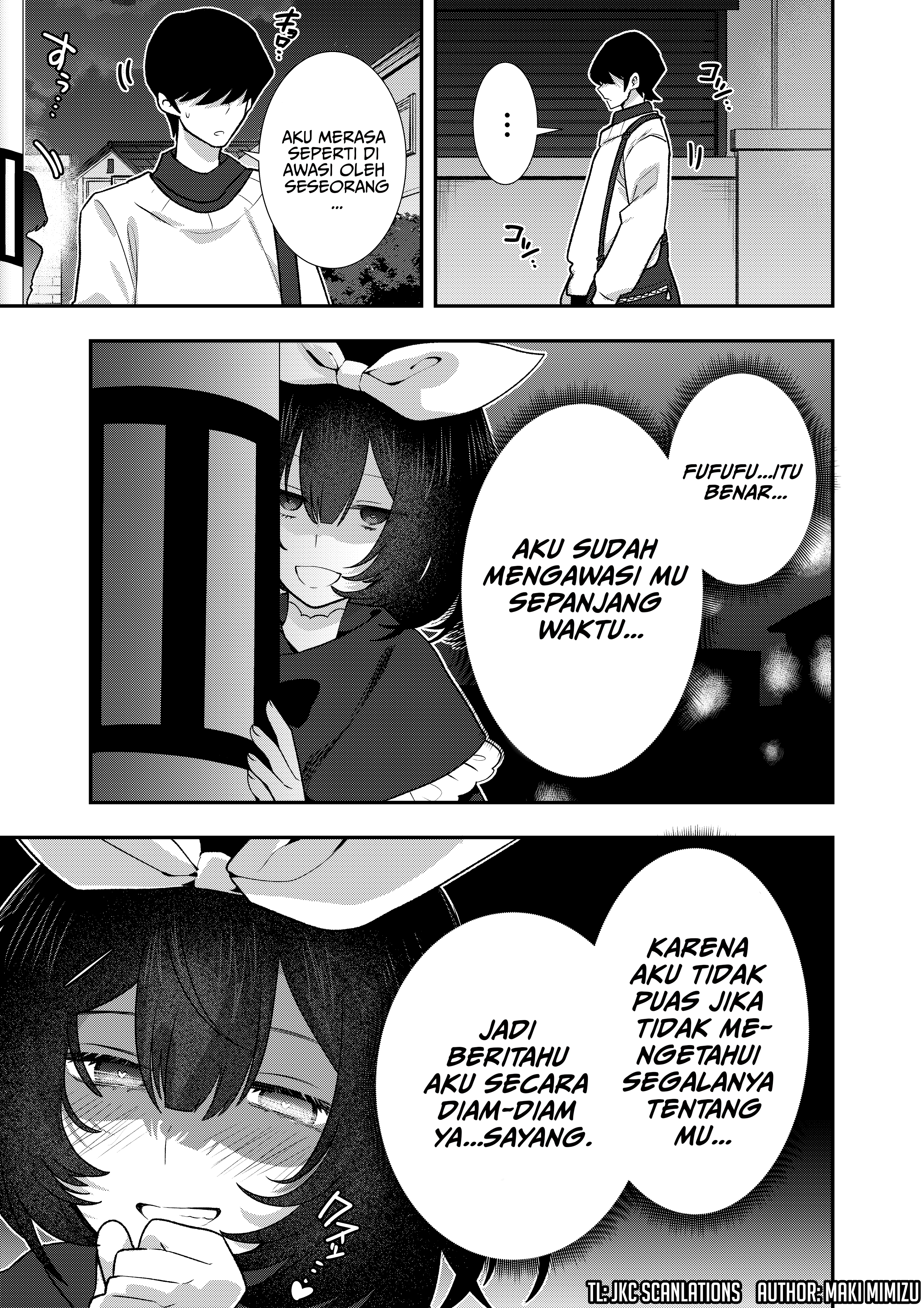 A Yandere Girl Who Is Not Very Good at Being Yandere Chapter 5 - halaman 1