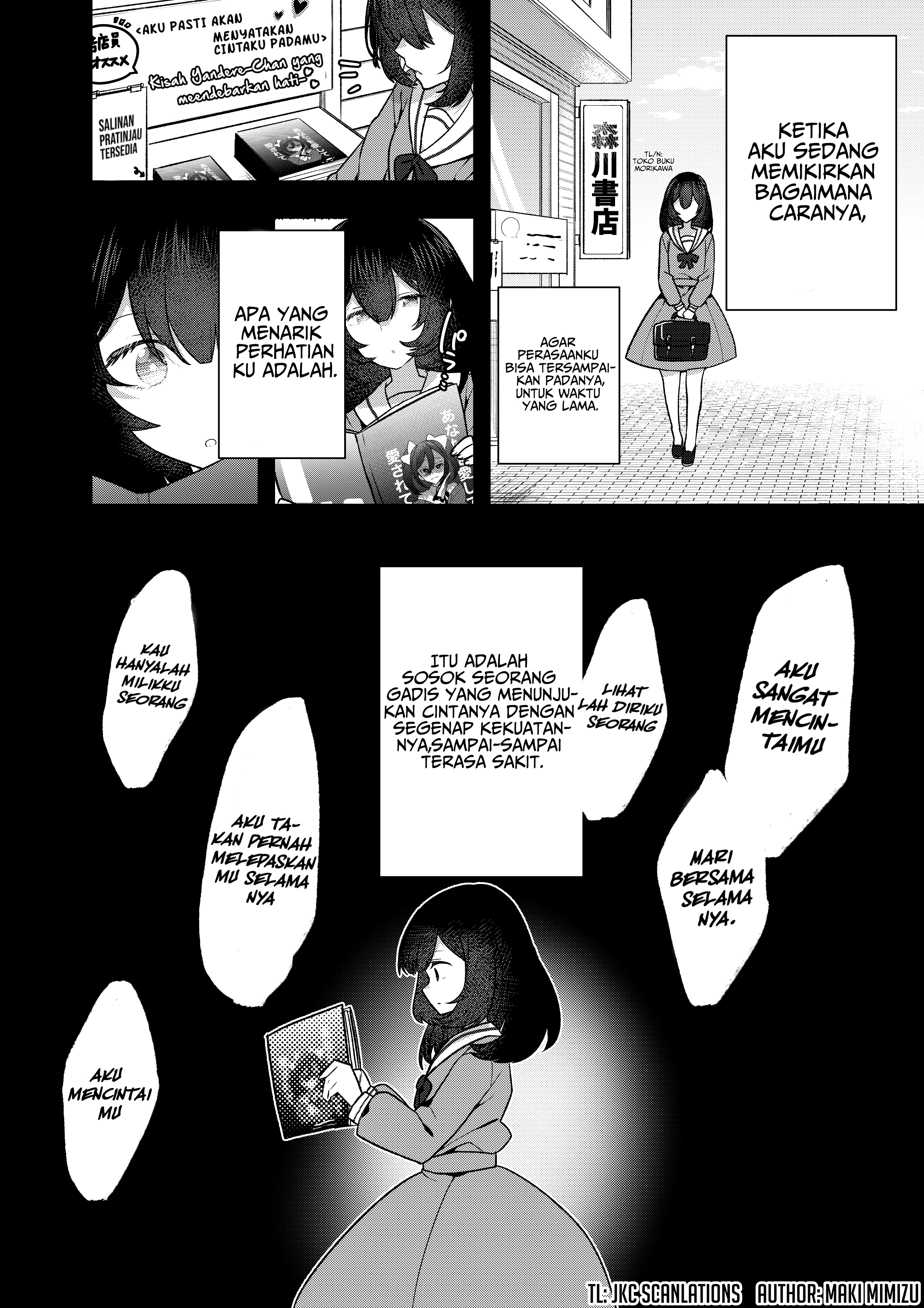 A Yandere Girl Who Is Not Very Good at Being Yandere Chapter 7 - halaman 2