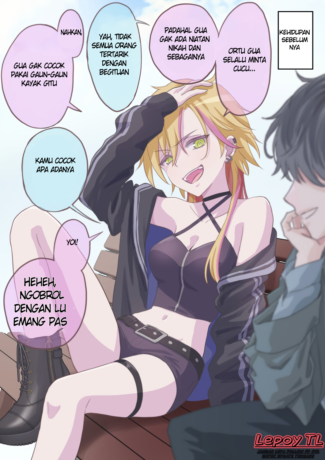 A Yankee Gal Reincarnated in Another World Chapter 0 - halaman 1