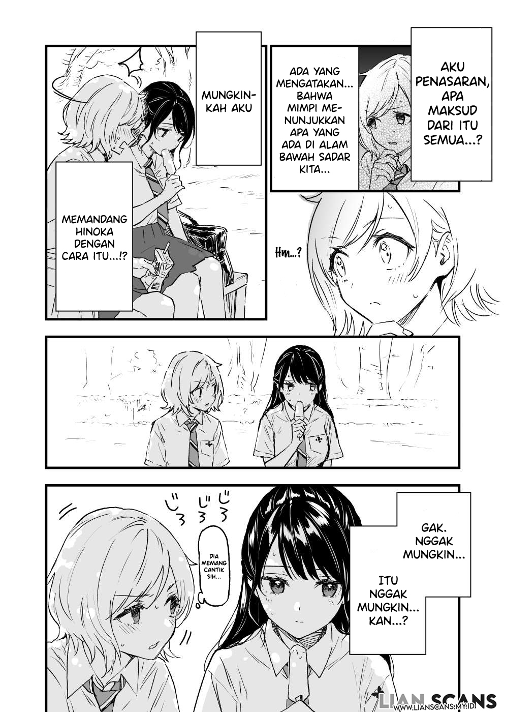 A Yuri Manga That Starts With Getting Rejected in a Dream (Pre-serialization) Chapter 1 - halaman 4