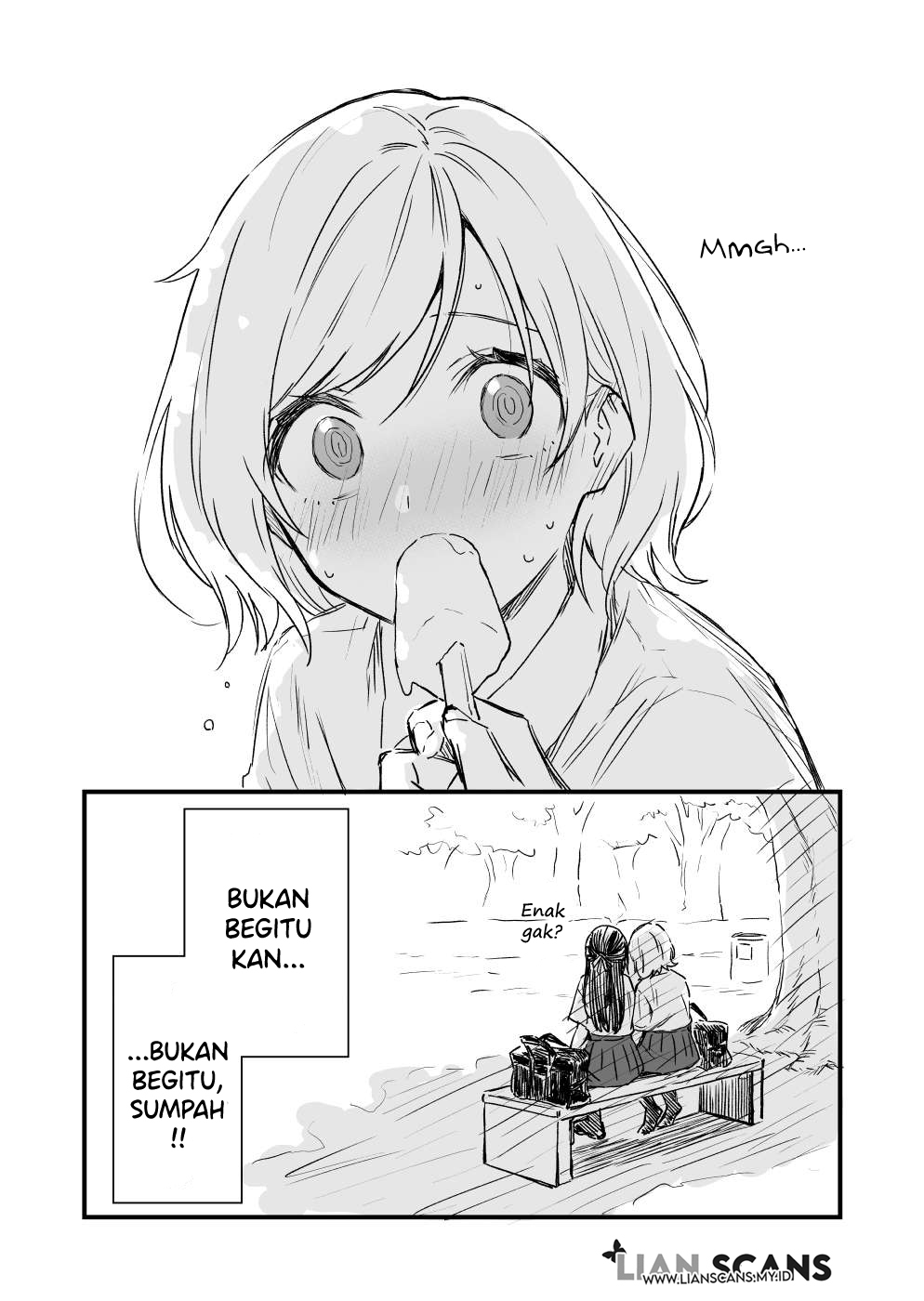 A Yuri Manga That Starts With Getting Rejected in a Dream (Pre-serialization) Chapter 2 - halaman 2