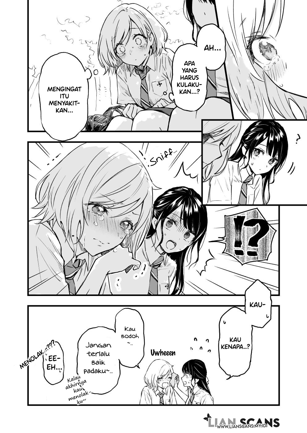 A Yuri Manga That Starts With Getting Rejected in a Dream (Pre-serialization) Chapter 3 - halaman 2