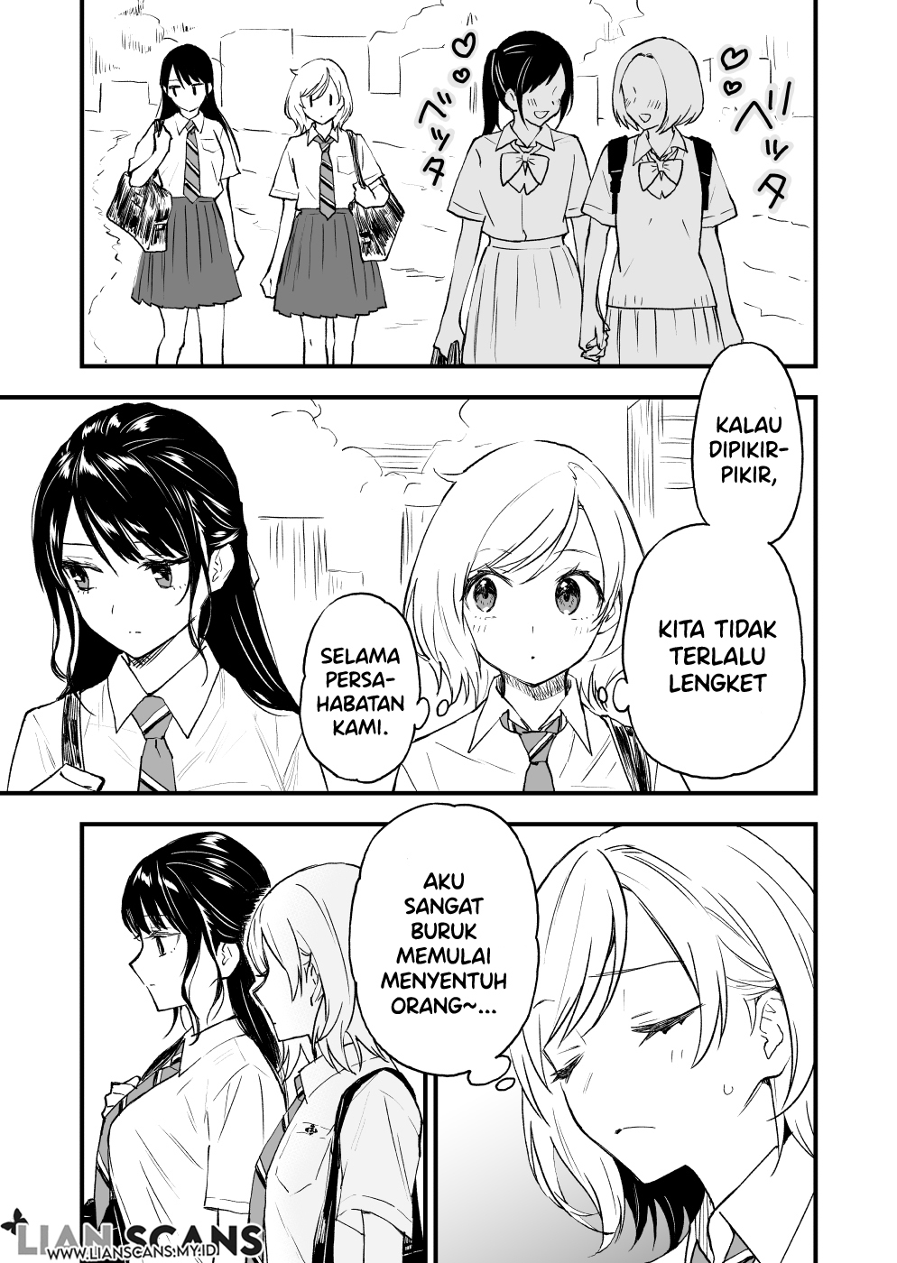 A Yuri Manga That Starts With Getting Rejected in a Dream (Pre-serialization) Chapter 5 - halaman 1