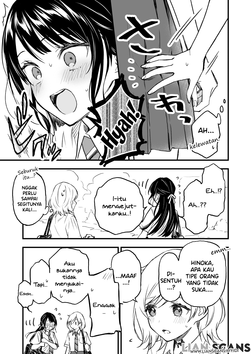 A Yuri Manga That Starts With Getting Rejected in a Dream (Pre-serialization) Chapter 5 - halaman 3