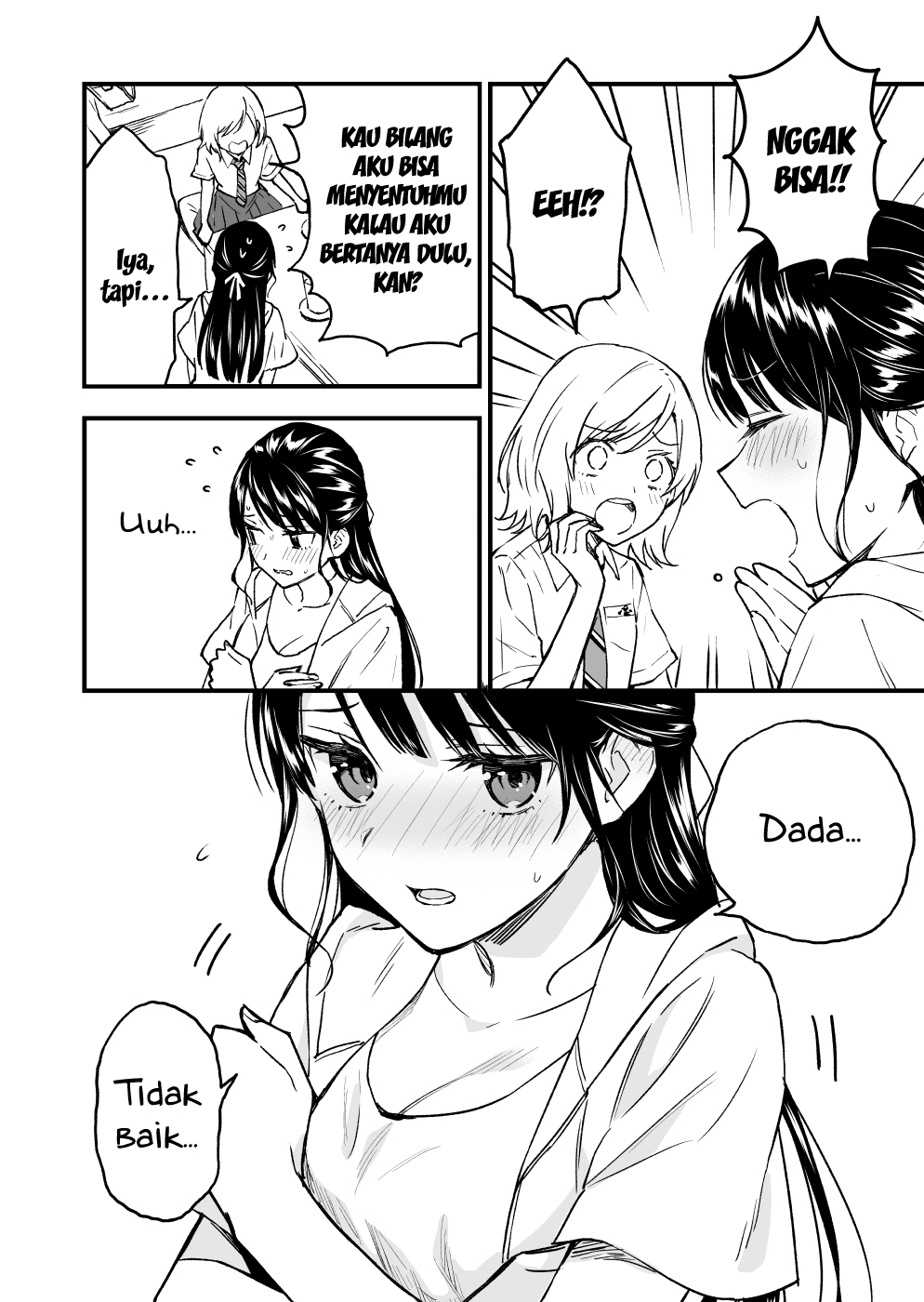 A Yuri Manga That Starts With Getting Rejected in a Dream (Pre-serialization) Chapter 6 - halaman 2