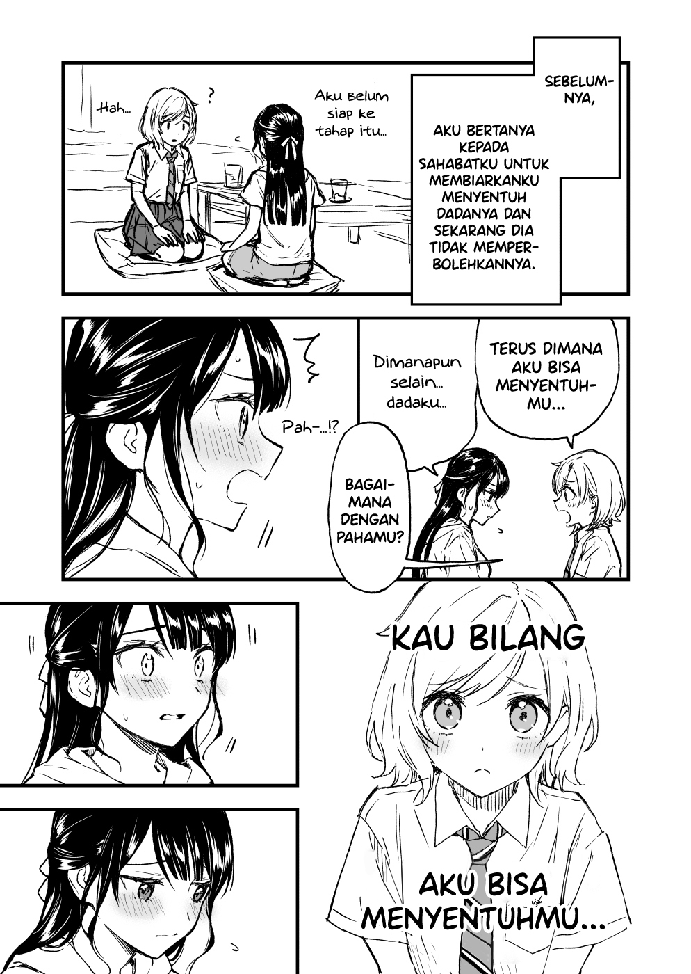 A Yuri Manga That Starts With Getting Rejected in a Dream (Pre-serialization) Chapter 7 - halaman 1