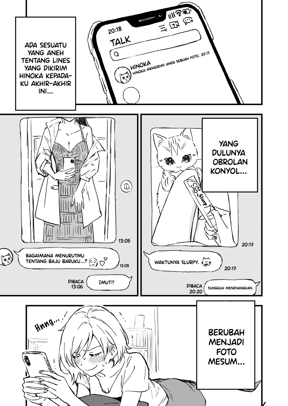 A Yuri Manga That Starts With Getting Rejected in a Dream (Pre-serialization) Chapter 8 - halaman 1