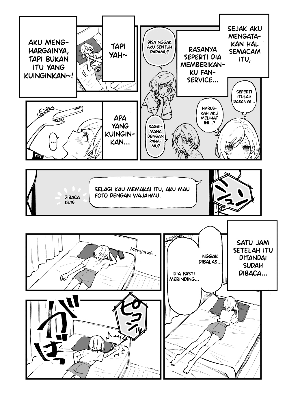 A Yuri Manga That Starts With Getting Rejected in a Dream (Pre-serialization) Chapter 8 - halaman 2