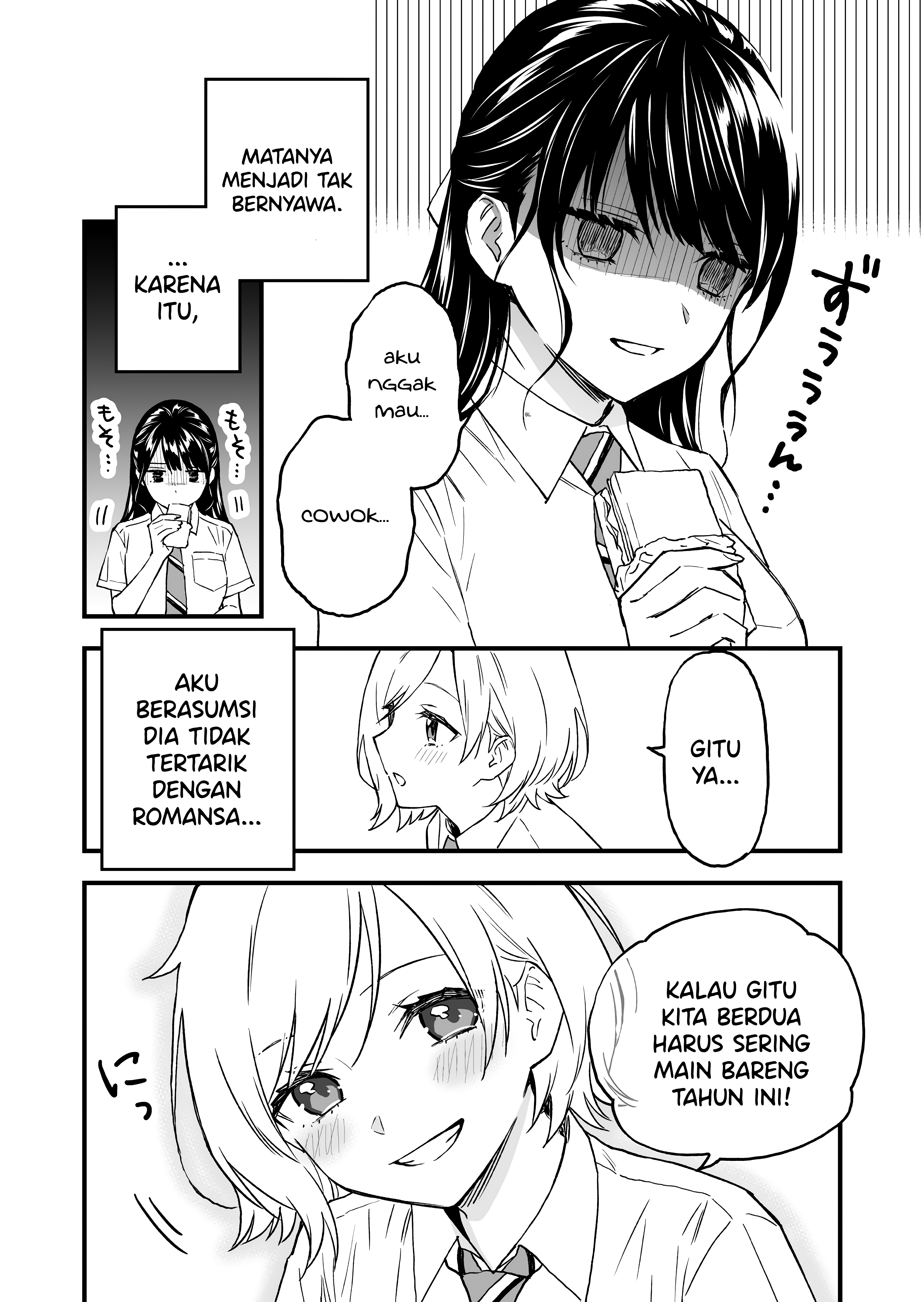 A Yuri Manga That Starts With Getting Rejected in a Dream (Pre-serialization) Chapter 9 - halaman 2