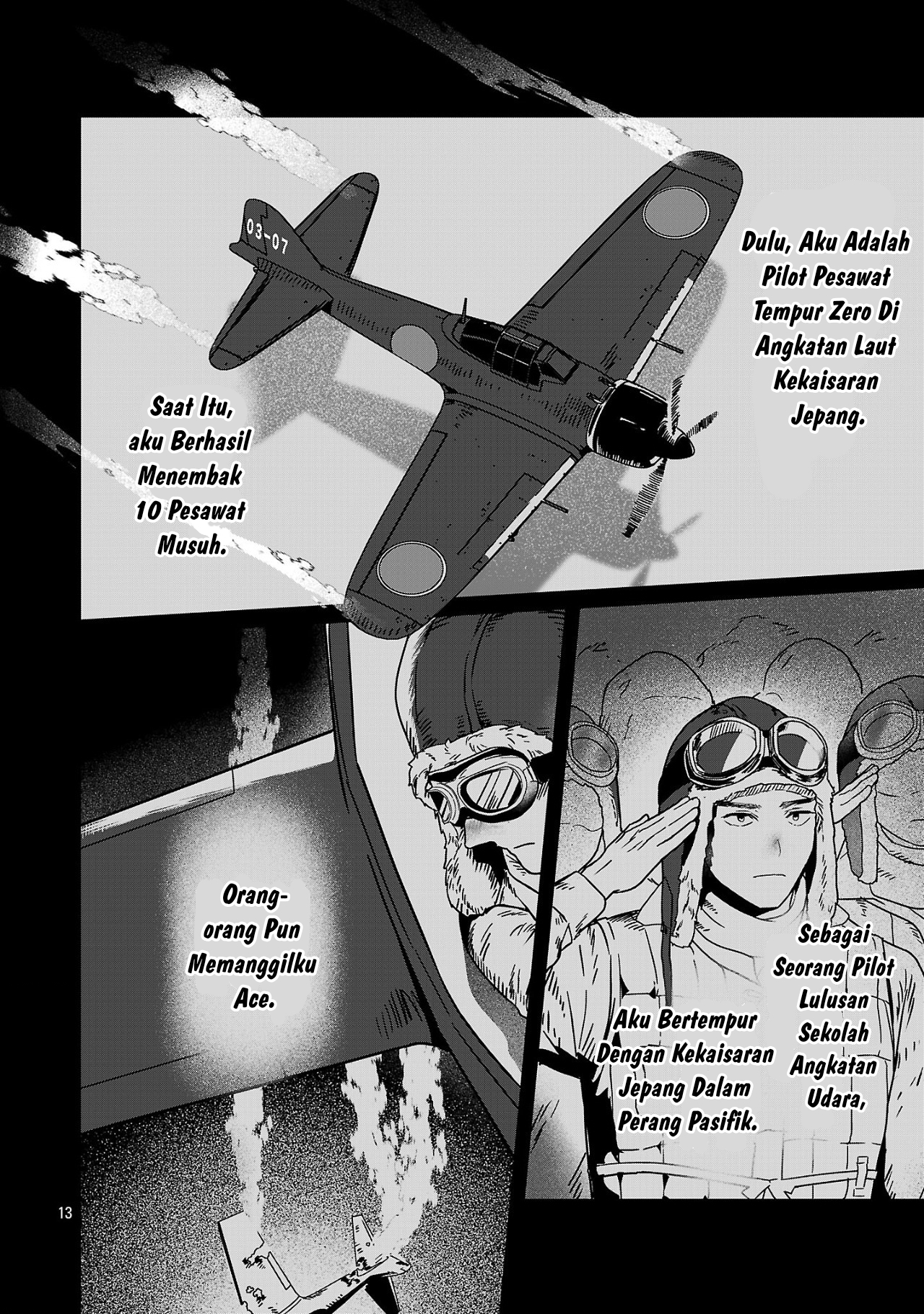A Zero fighter ace becomes the strongest dragoon in another world! Chapter 1 - halaman 12