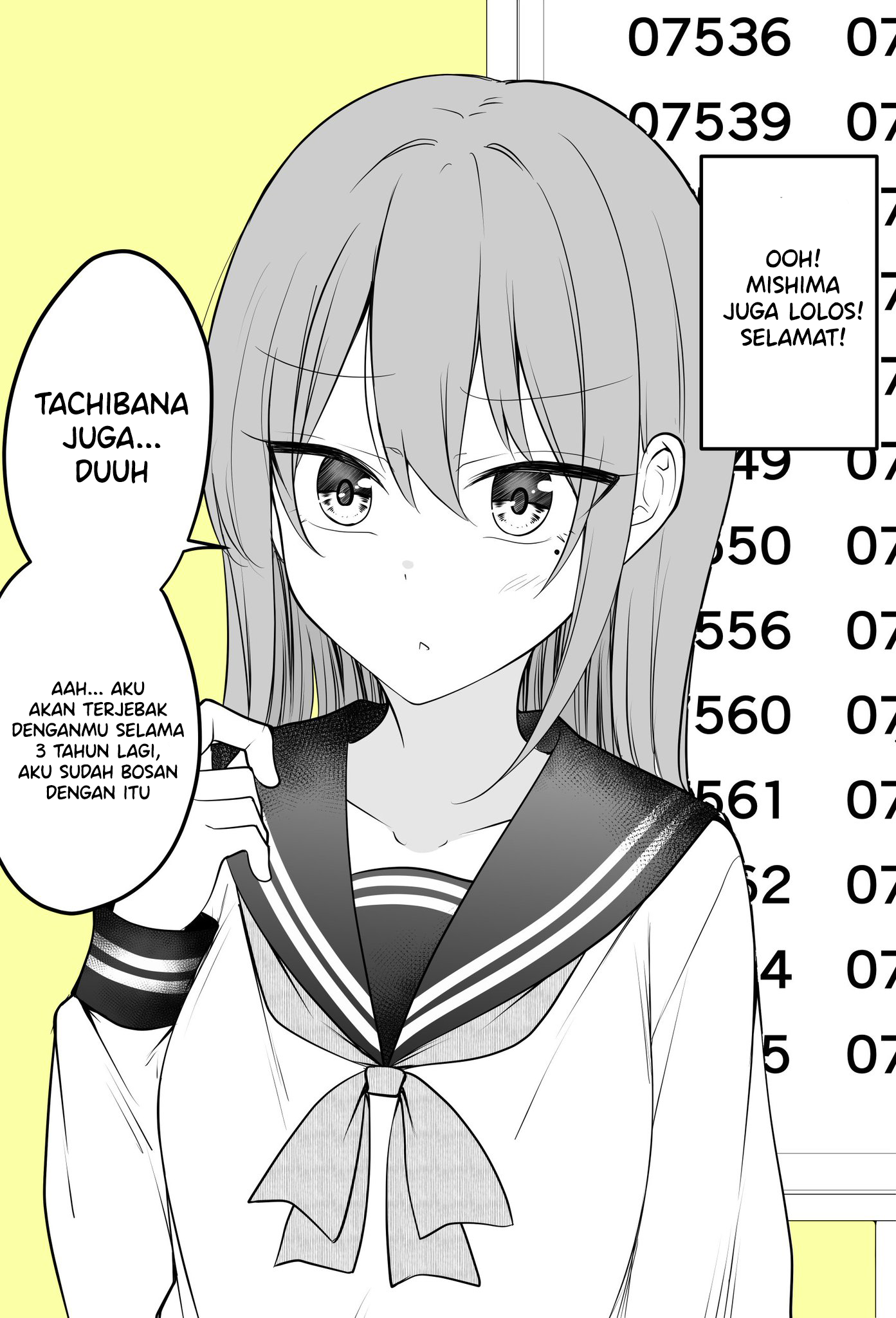Aa-ah! I'll be With You for 3 More Years. Chapter 0 - halaman 1