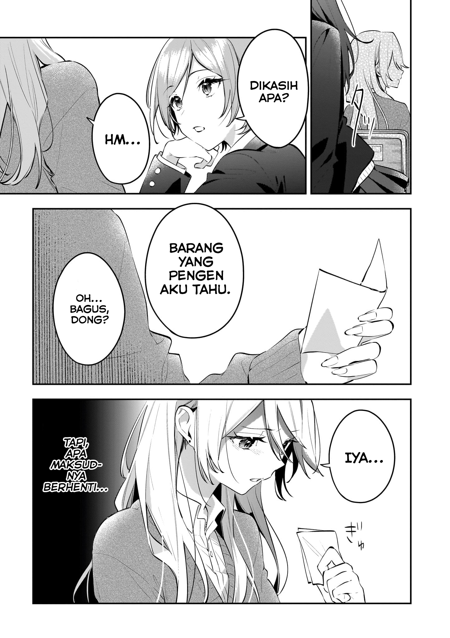 Aashi to Watashi. Gal x Yuri Anthology Chapter 3 - halaman 11