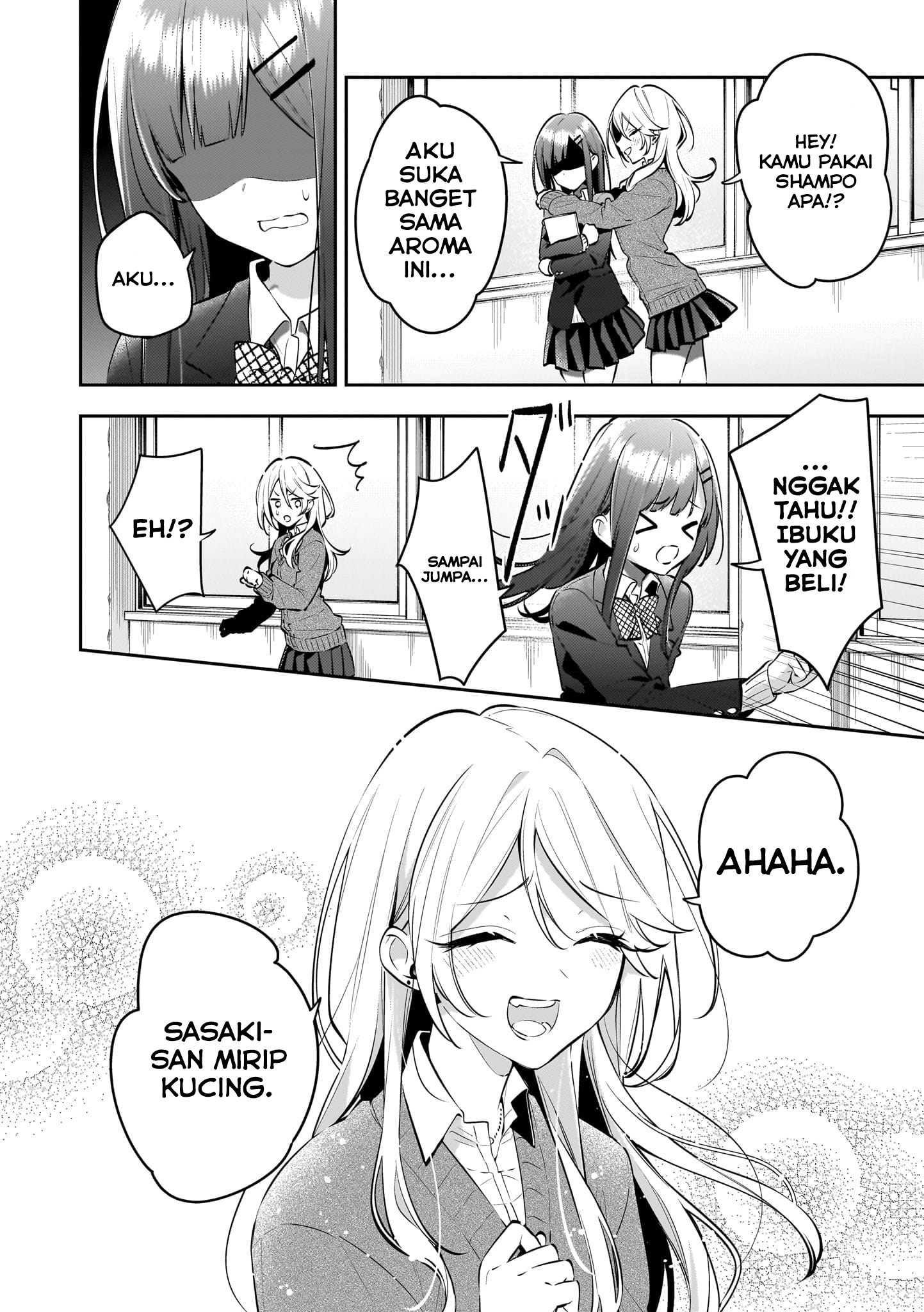 Aashi to Watashi. Gal x Yuri Anthology Chapter 3 - halaman 8