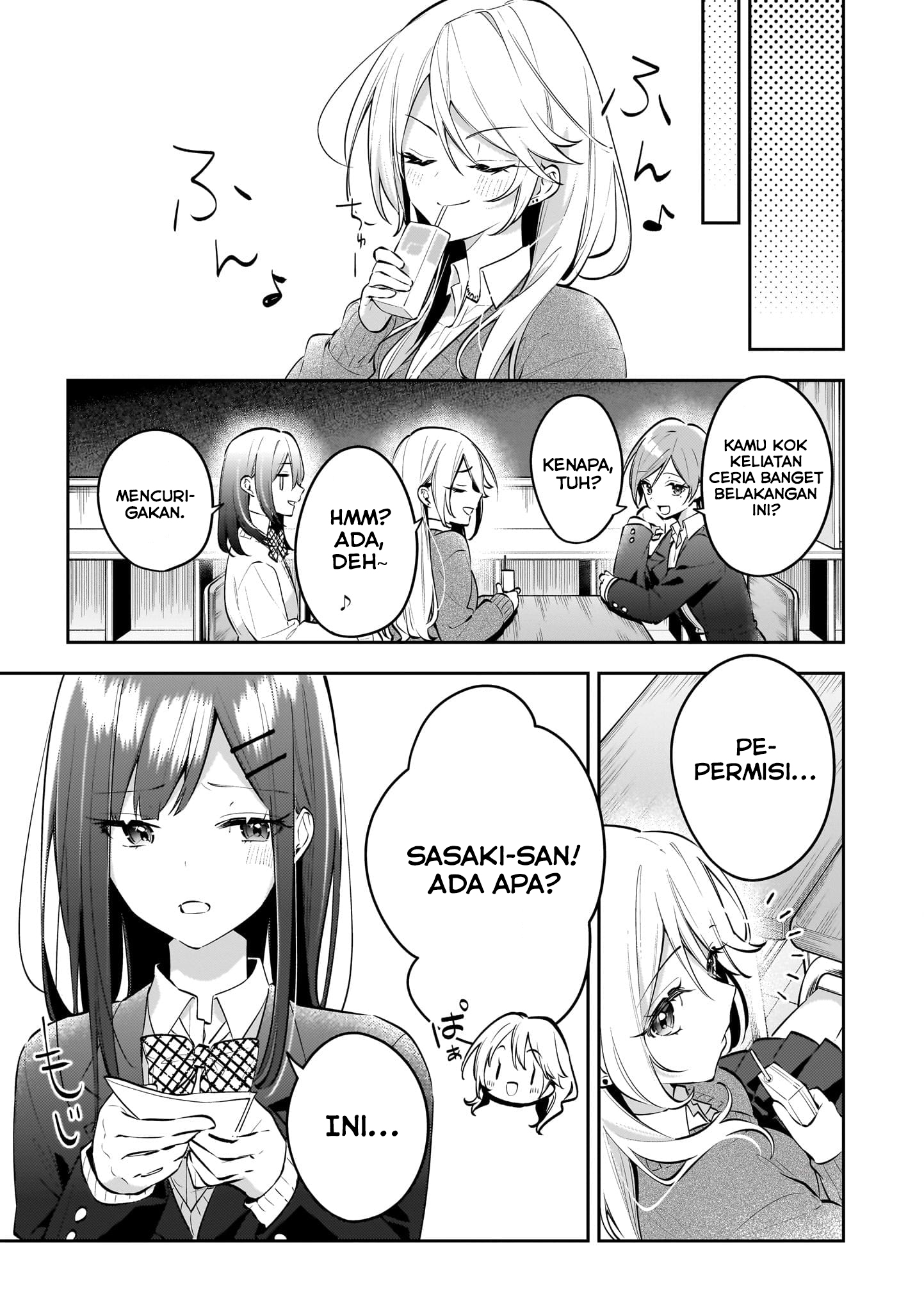 Aashi to Watashi. Gal x Yuri Anthology Chapter 3 - halaman 9