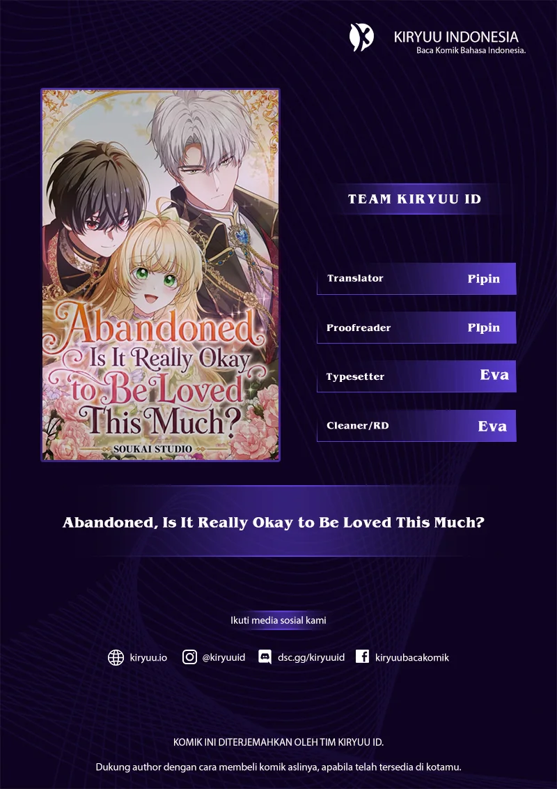Abandoned, Is It Really Okay to Be Loved This Much? Chapter 1 - halaman 1