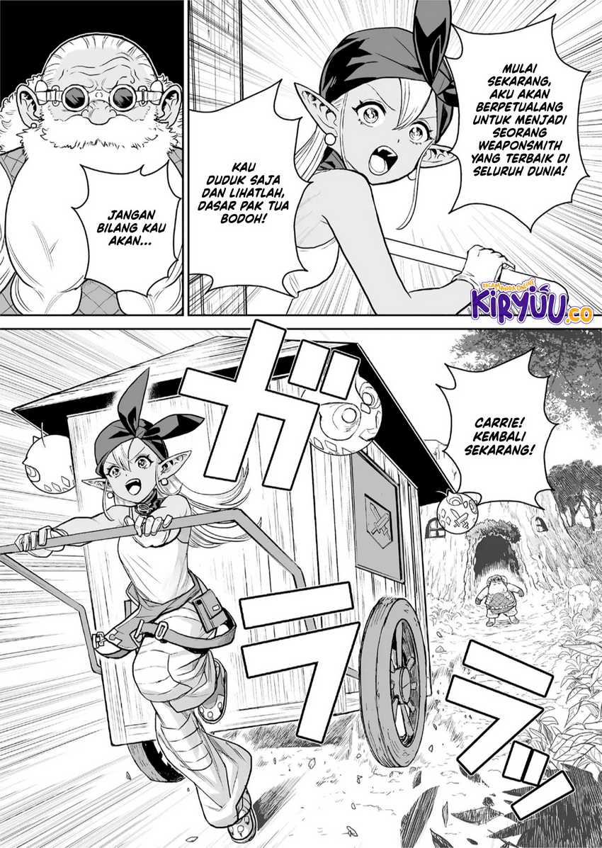 Abandoned: The Hero Who’s So Strong He Breaks Every Weapon, and the Elf Weaponsmith Chapter 1 - halaman 11